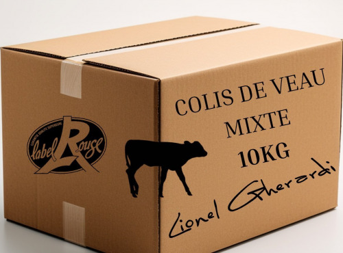 Boucherie Charcuterie Traiteur Lionel Ghérardi - [Précommande] Colis Veau Cuisson Mixte - 10kg