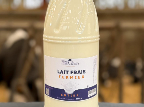 Ferme du Sire de Créquy - Lait entier - 1L