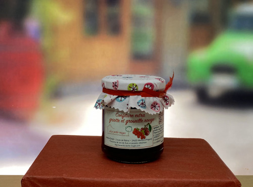 Les Perles Rouges - Confiture Extra De Griotte Et Groseille Rouge