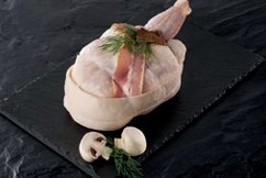 EARL Plumes et Laines - Rôti de chapon cèpes