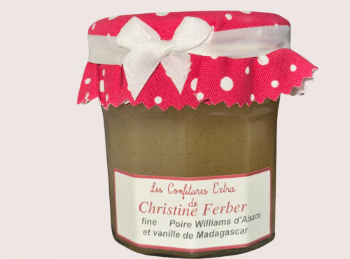 Maison Schmid - Confitures Extra de Christine Ferber - Poire Williams d'Alsace et vanille de Madagascar