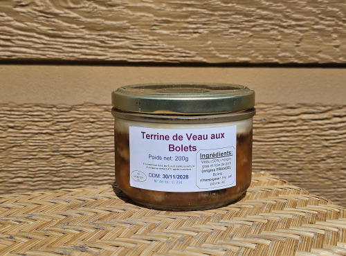 La Truite du Mézenc - Terrine de Veau aux Bolets
