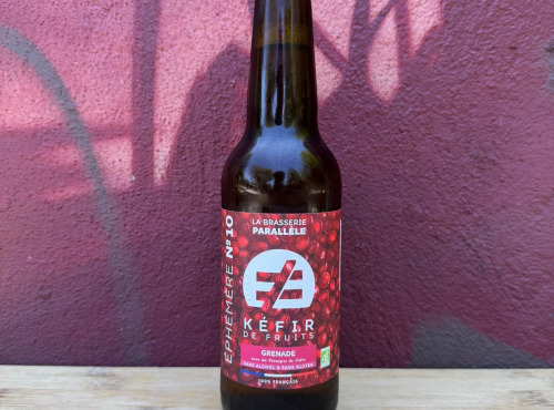 La Brasserie Parallèle - Brasserie sans alcool - Kéfir de fruits Grenade (avec du vinaigre de cidre) 6x33cl