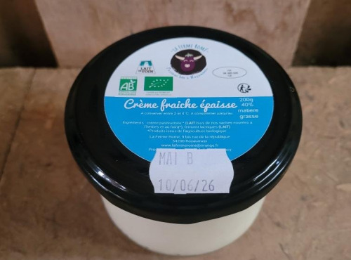 Ferme Romé - Crème fraiche 200g
