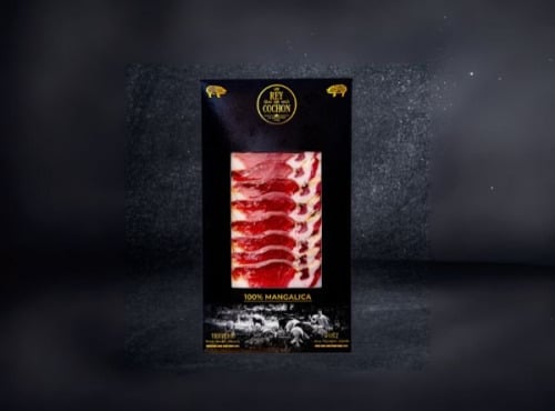 Lou Rey du Cochon - Jambon de Mangalica 200g en tranche (2 plaquette)