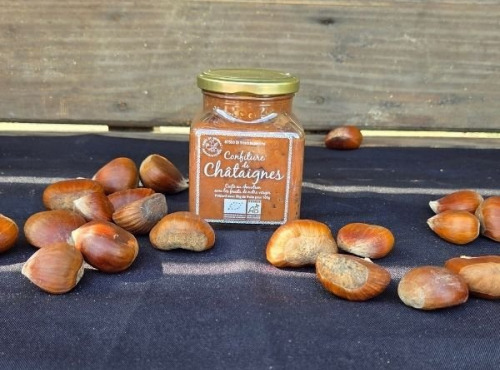 Le verger bio de Quinsac - Confiture de chataignes 330gr BIO