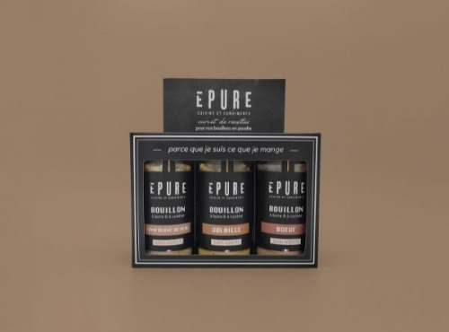 EPURE, Cuisine & Condiments - Coffret Bouillons "CARNÉ"