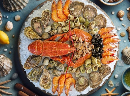 Famille Guezel - Plateau de fruits de mer - Le Lobster 4 pers