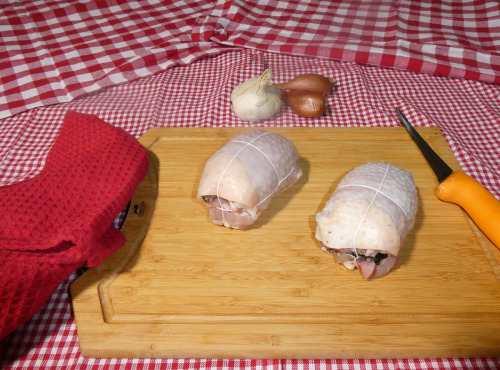 Ferme Guillaumont - Paupiettes de poulet farcies aux trompettes de la mort x4