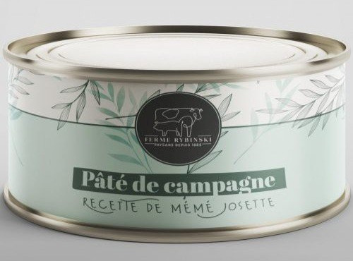 Ferme Rybinski - Pâté campagne 190g