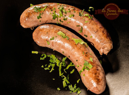 La Ferme Des Gourmets - [Précommande] Saucisse Fraîche De Génisse Limousine