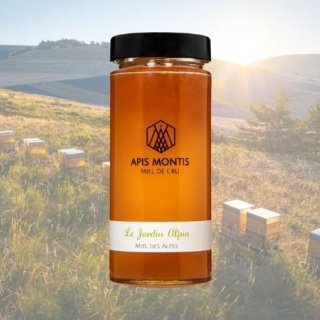 Apis Montis - Le Jardin Alpin - Miel des Alpes - Seau de 3kg