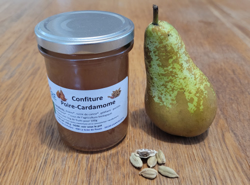 Le Pré de la Rivière - Confiture Poire Cardamome