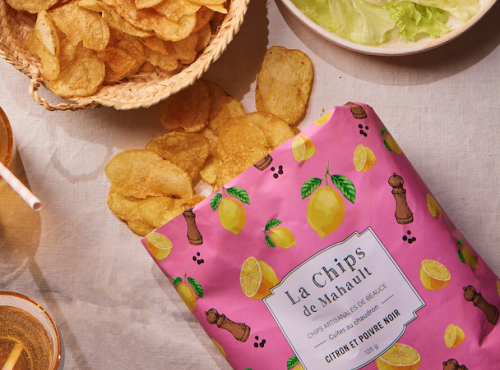 Chips BELSIA - La chips de Mahault - Citron & poivre - 125gr x 10
