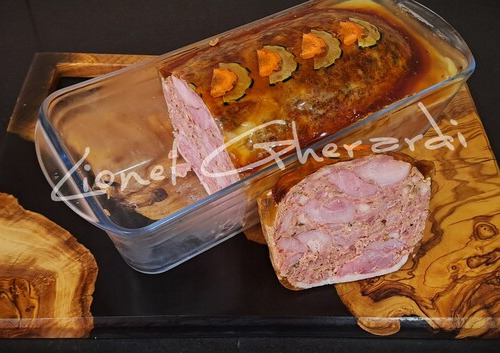 Boucherie Charcuterie Traiteur Lionel Ghérardi - Terrine de Lapin aux pruneaux Maison - 250g