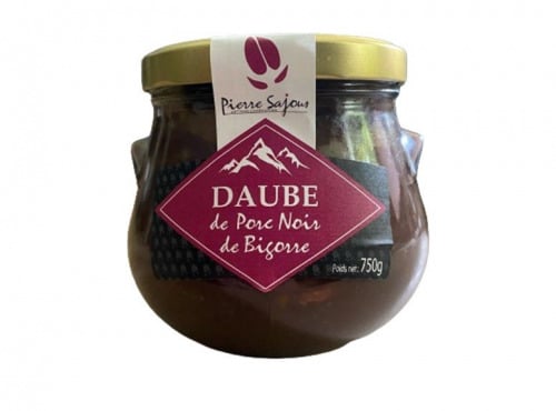 Atelier Pierre Sajous - Daube de Porc Noir de Bigorre 750g