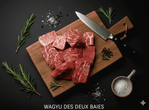 Wagyu des Deux Baies - [Précommande] Pièces à brochettes/fondues de Wagyu - 1kg