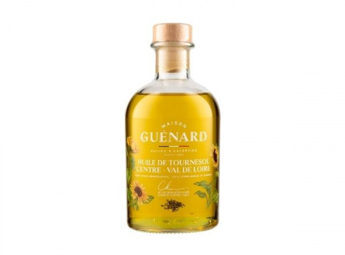 Huilerie Maison Guénard - Huile de Tournesol de France 100 % vierge C. HAY 24cL