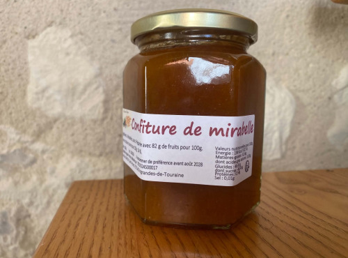 Des Poules et des Vignes à Bourgueil - Confiture de Mirabelle