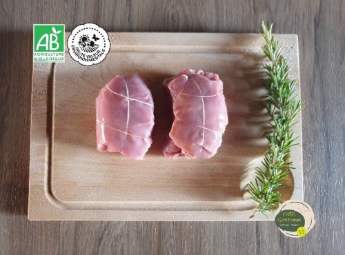 Ferme GAEC Côte Pardin - 4 Paupiettes 100 % Veau BIO Race Aubrac - PRODUIT DE SAISON