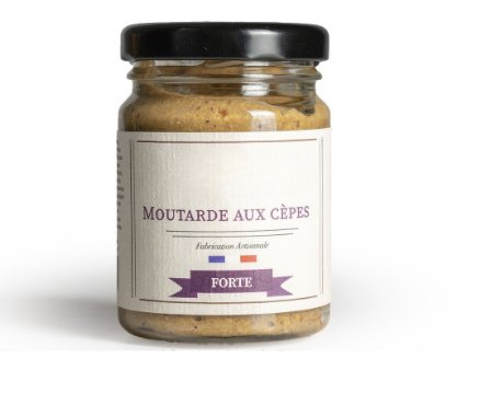 Apisphère - Moutarde aux Cèpes 90g