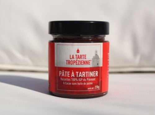 La Tarte Tropézienne - Pâte à tartiner aux noisettes du Piémont IGP et au cacao