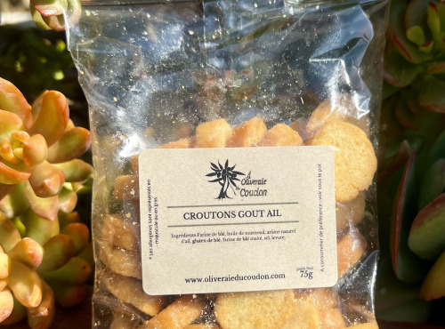 L’Oliveraie du Coudon - Croûtons goût Ail 75g