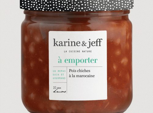 Karine & Jeff - Pois chiches à la marocaine 6x360g