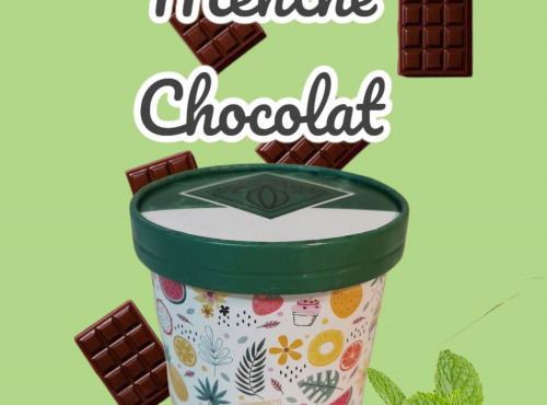 Chaloin Chocolats - Crème glacée Menthe Chocolat