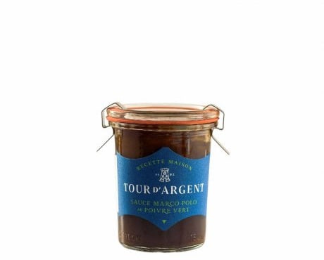 La Petite Epicerie de la Tour d'Argent - SAUCE MARCO POLO AU POIVRE VERT TOUR D'ARGENT - 130G