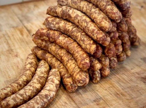 Ferme de la Paumerais - SAUCISSE FUMEE DE PORC - 1 Kg