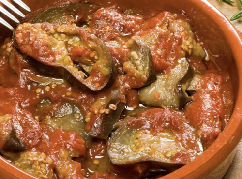L'OLIVERAIE DU COUDON - [Précommande] AUBERGINES À LA PROVENÇALE 380Gr RECETTE MAISON