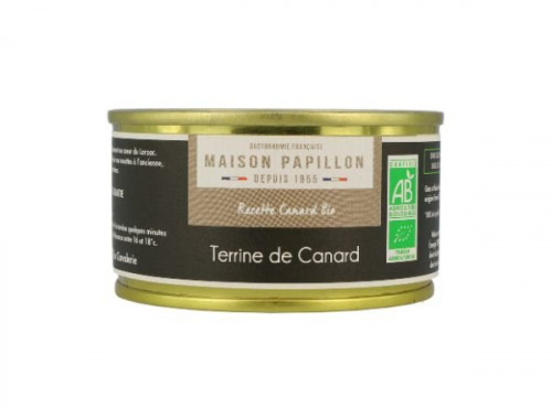 Maison PAPILLON - Artisan depuis 1955 - Terrine BIO de Canard 130g