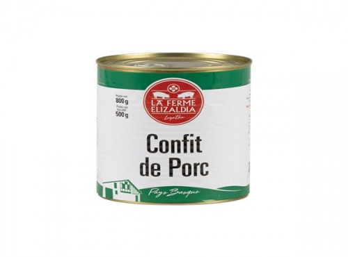La Ferme Elizaldia - Confit De Porc 800g
