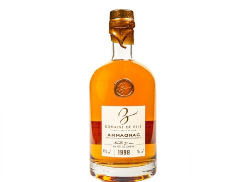 Domaine de Bilé - Armagnac Brut De Fût 49° Millésime 1998 0l70