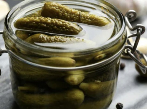 L’Oliveraie du Coudon - PETITS CORNICHONS AU VINAIGRE POT 314ML