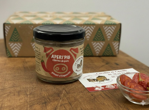 La Ferme Durbois - Aperi pig piment d'espelette 100g