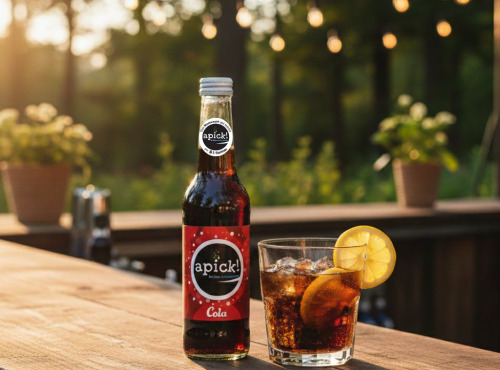 Bière L’Eurélienne – Brasserie de Chandres - COLA Apick! 6 bouteilles de soda 33cl