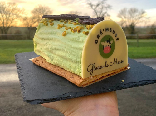 Glaces de Meuse - Bûche Glacée "Gourmande"  (6-7 parts)