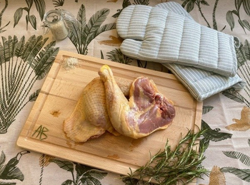 Ferme des Gravelines - Cuisses de poulet fermier BIO – 2kg