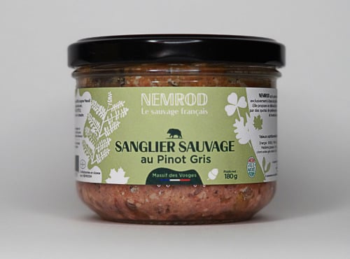 Nemrod - Terrine de Sanglier au Pinot Gris - 180 g