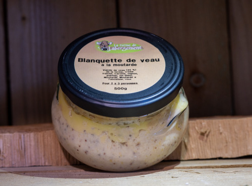 La Ferme de Labergement - Blanquette de veau aux graines de moutarde 500 g