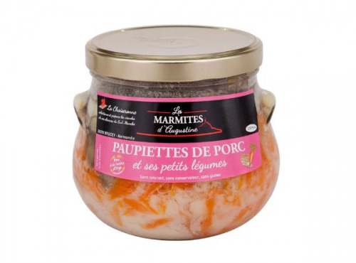 La Chaiseronne - PAUPIETTES DE PORC ET SES PETITS LEGUMES