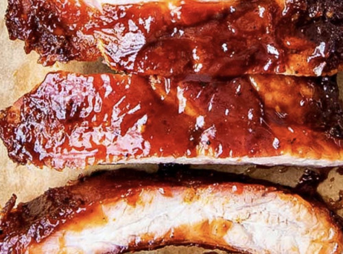 La ferme d'Enjacquet - Ribb's De Porc Sauce Bbq 300g x 5