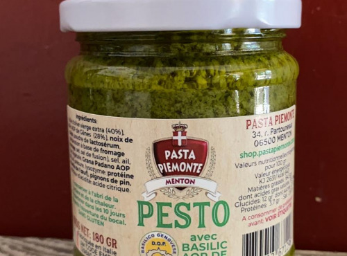 PASTA PIEMONTE - Pesto au Basilic AOP de Gènes