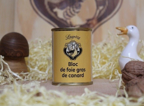 Lagreze Foie Gras - Le Bloc de Foie Gras de Canard 12x130g
