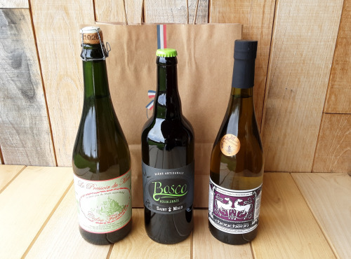 Gourmets de l'Ouest - Coffret découverte Bière Cidre Chouchenn