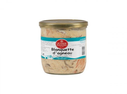 La Ferme Elizaldia - Blanquette d'agneau 750g