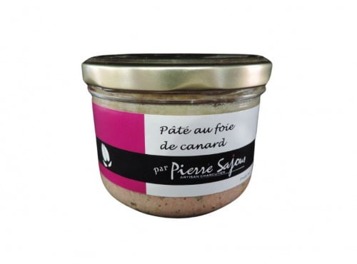 Atelier Pierre Sajous - Pâté au foie de canard, verrine 180g