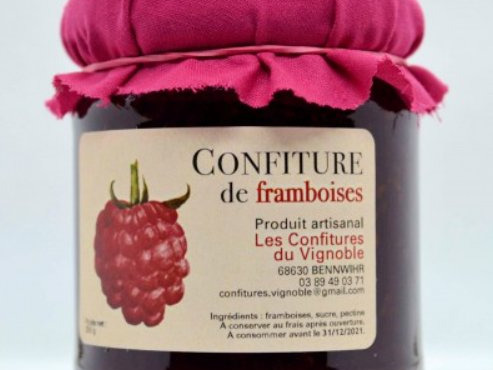 Maison Schmid - Confiture de Framboises - Les Confitures du Vignoble